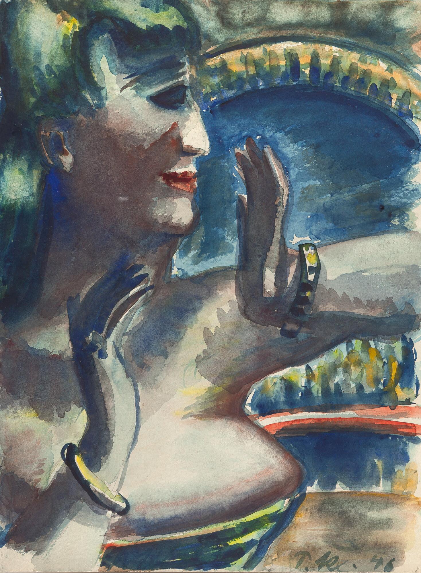 Paul Kleinschmidt - Zirkustänzerin, Aida