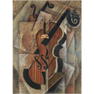 Paul Kotlarevsky - Cubist Still Life With Violin