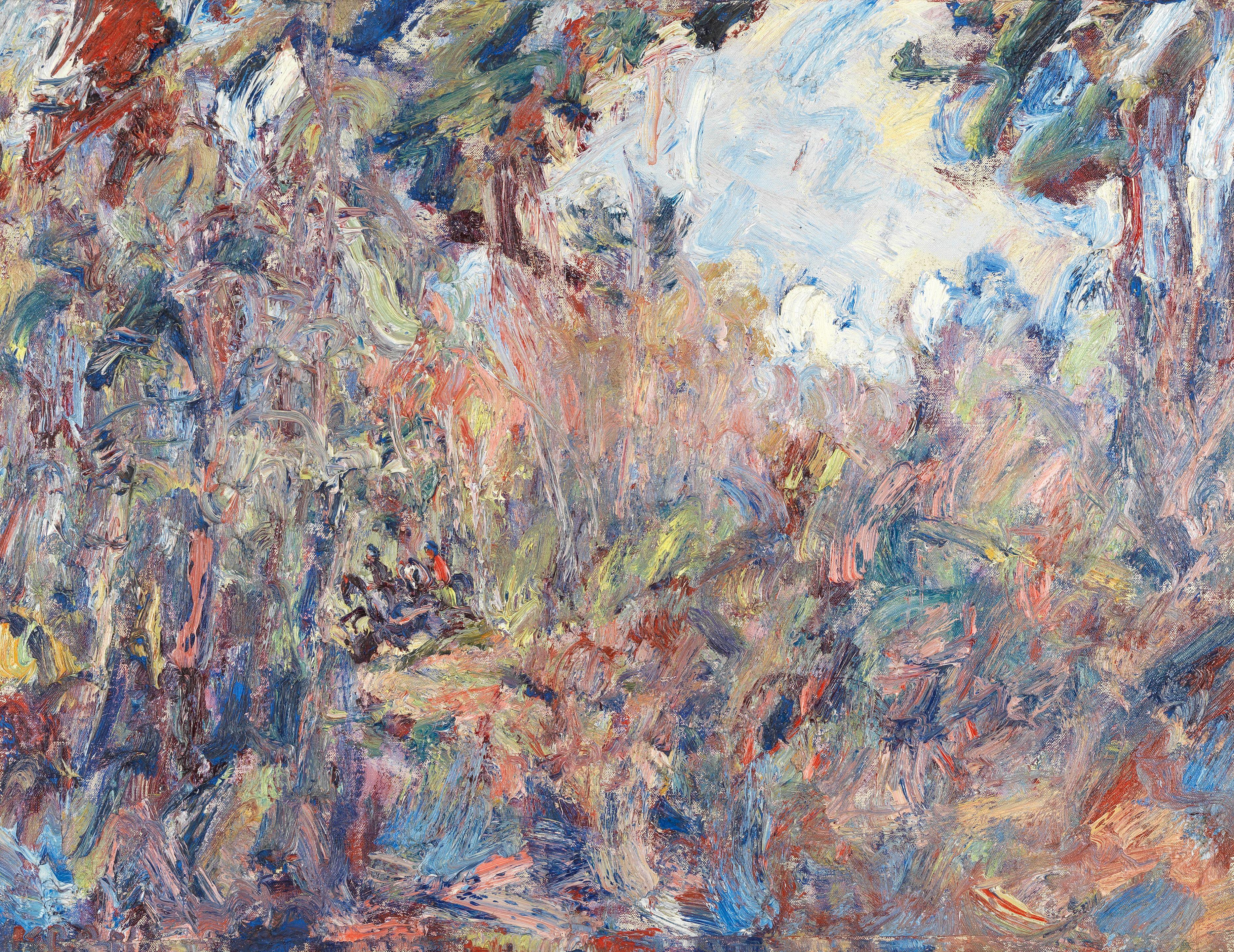 Paul Kron - Cavaliers Dans La Forêt