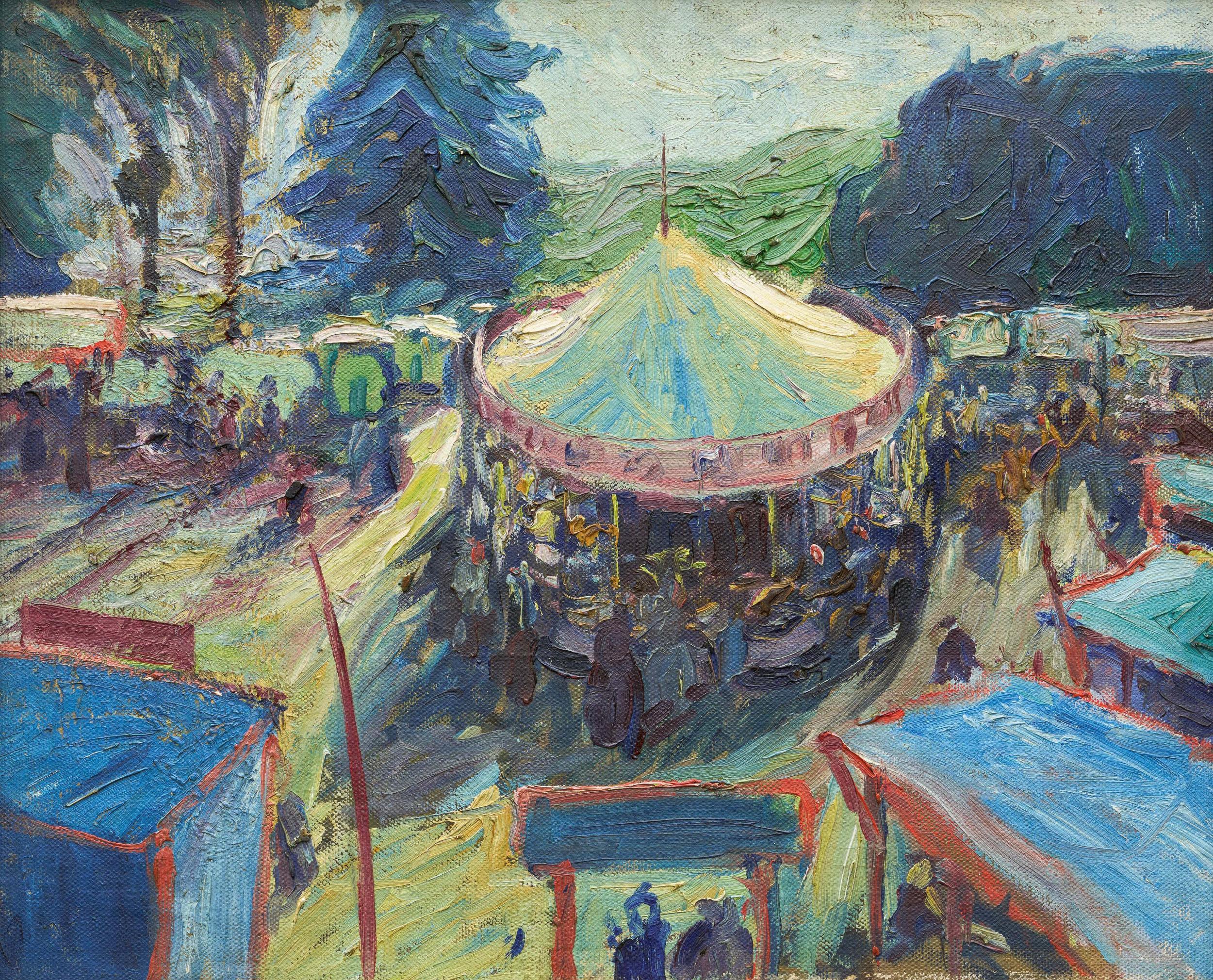 Paul Kuhfuss - Volksfest in Pankow.