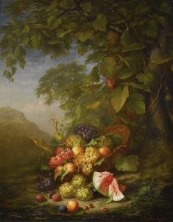 Paul Lacroix - Still Life In A Landscape