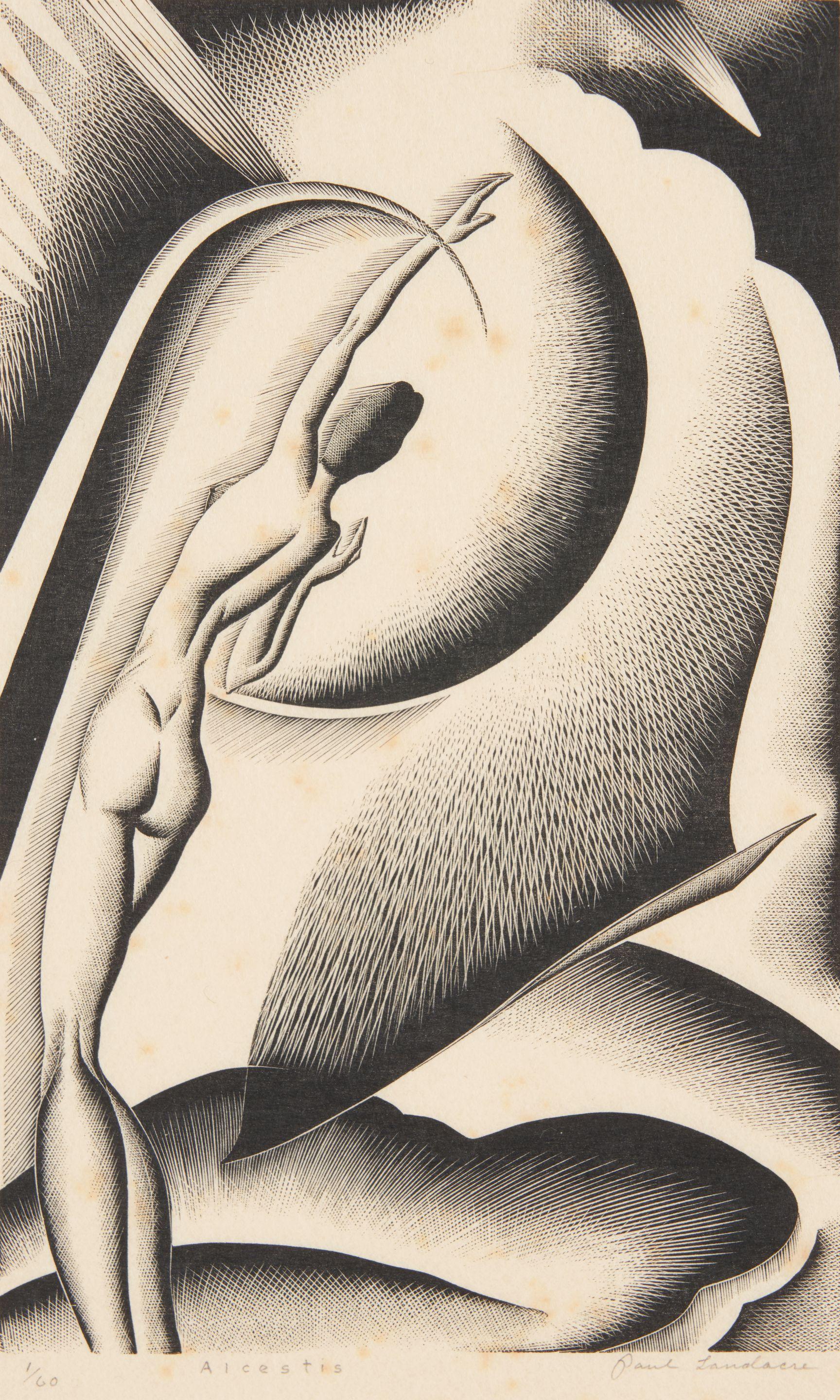 Paul Landacre - Alcestis