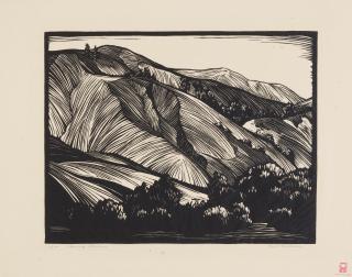 Paul Landacre - Flowing Shadows