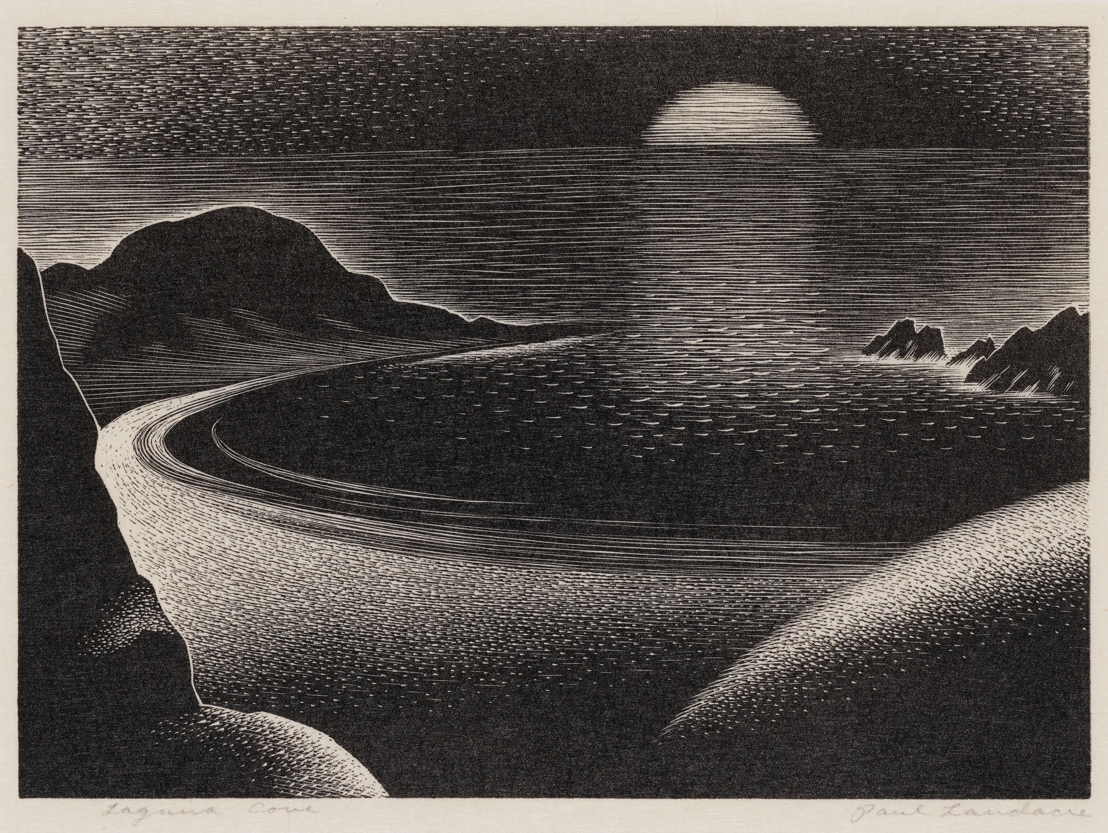 Paul Landacre - Laguna Cove