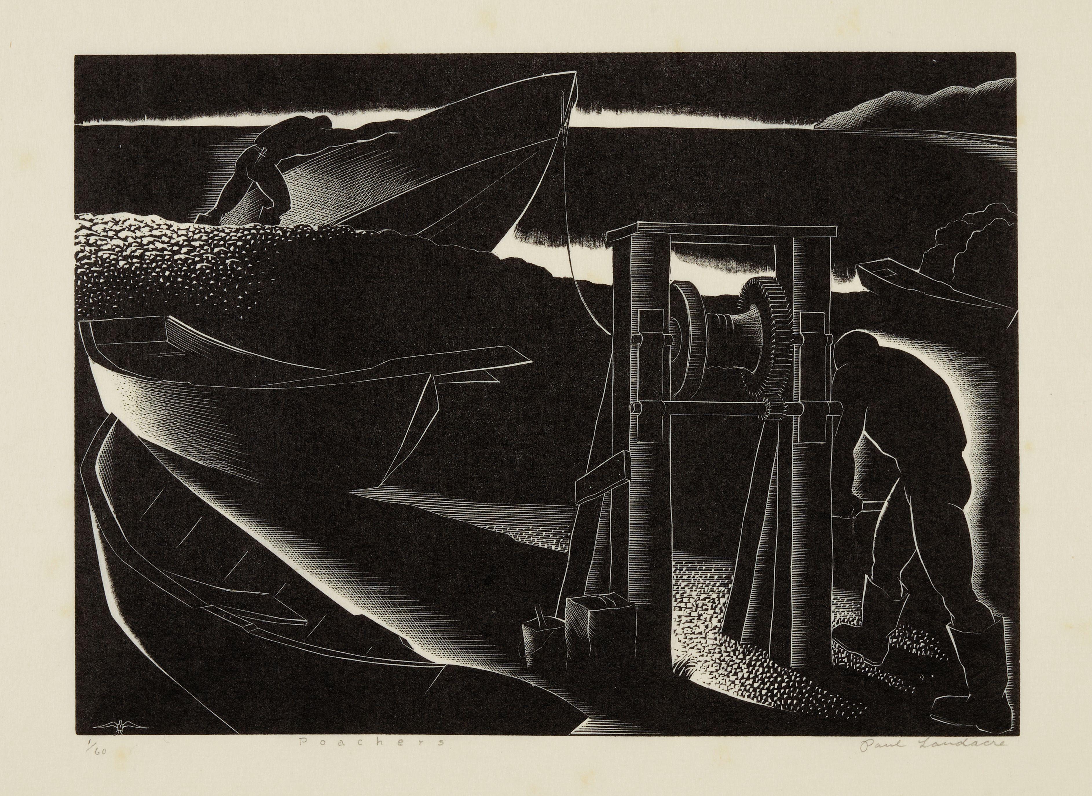 Paul Landacre - Poachers