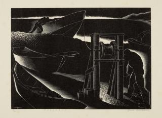 Paul Landacre - Poachers