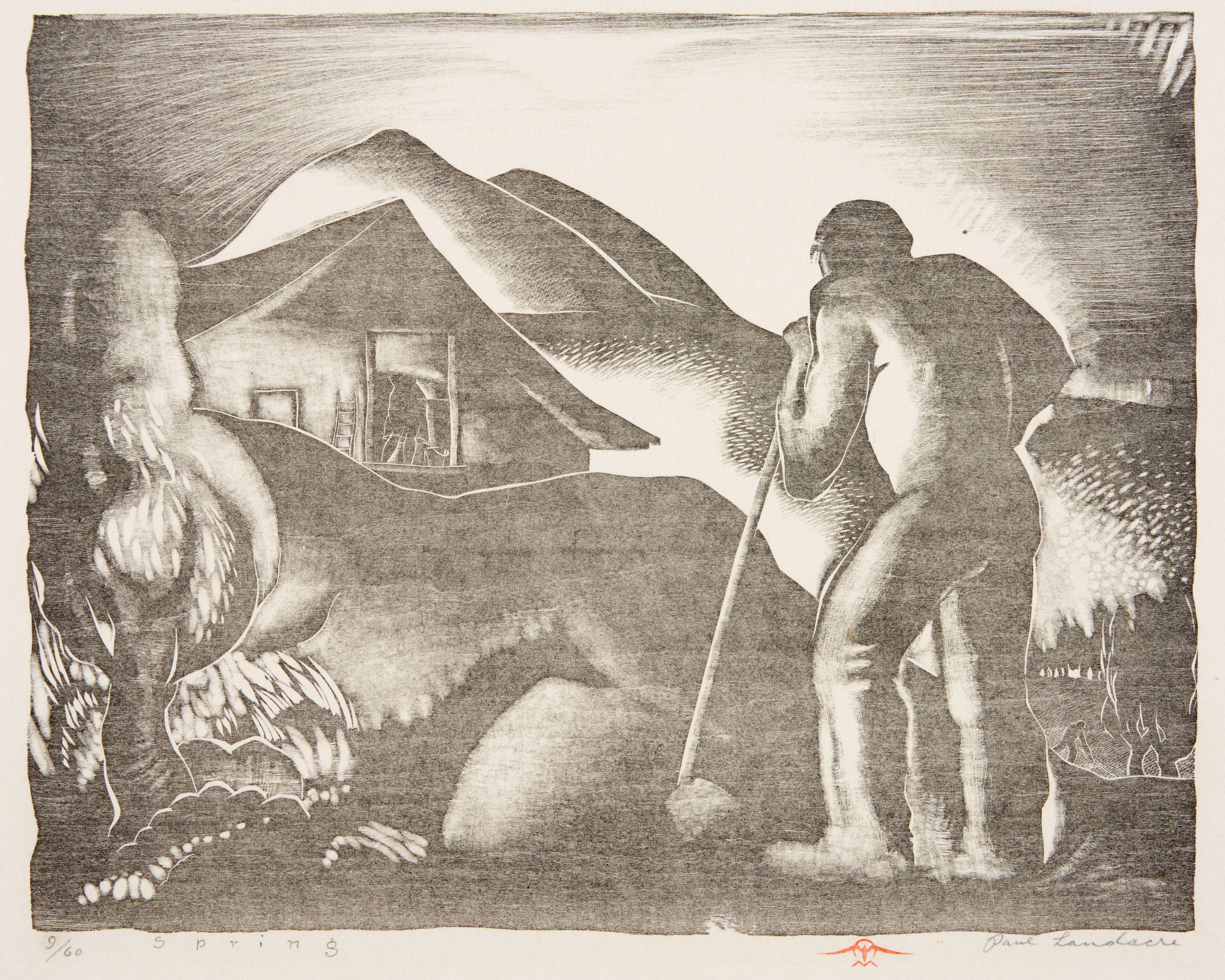 Paul Landacre - Spring