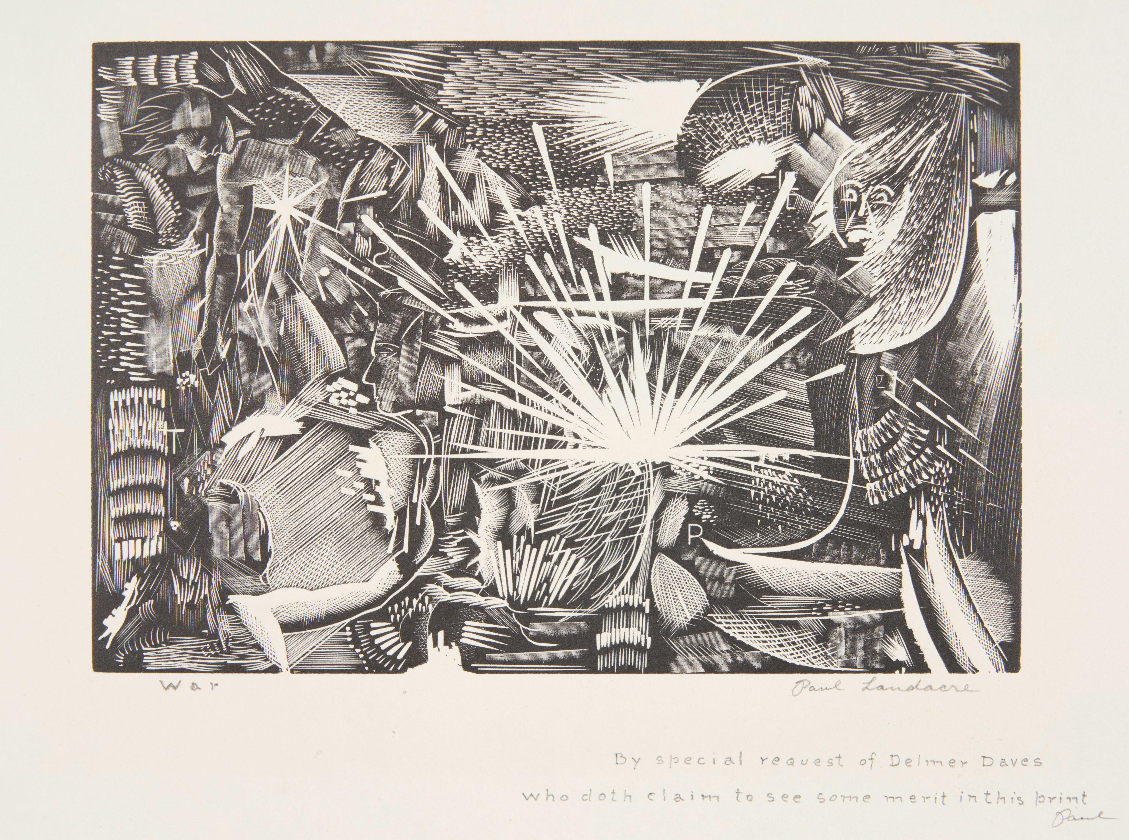 Paul Landacre - War (Practice Block II)