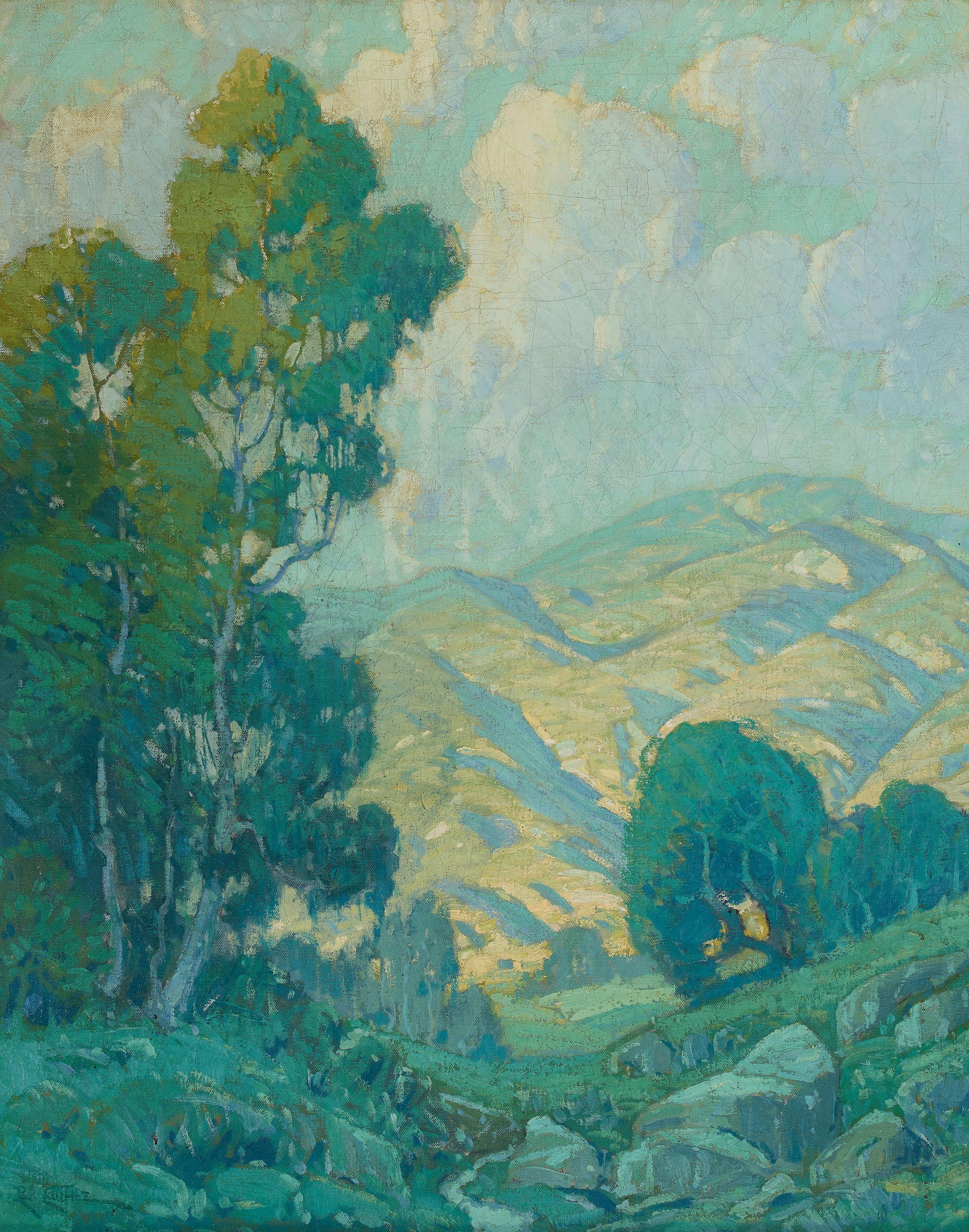 Paul Lauritz - Afternoon Shadows 30 1/4 x 24 1/4 in. framed 38 x 32 in.