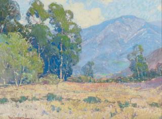 Paul Lauritz - Meadow in the Sierras 18 x 24 in. framed 26 x 32 in.