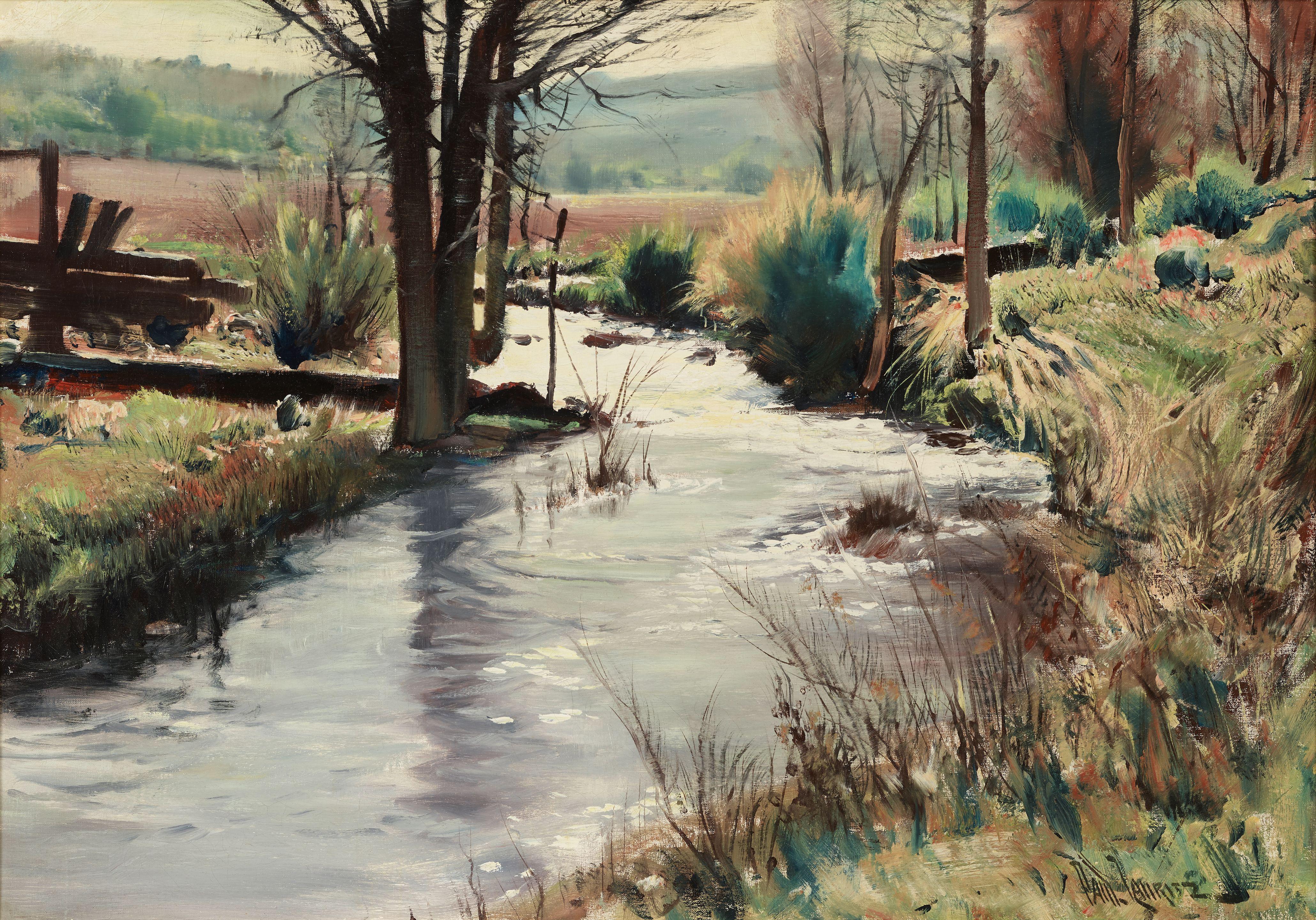 Paul Lauritz - River Landscape