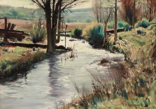 Paul Lauritz - River Landscape