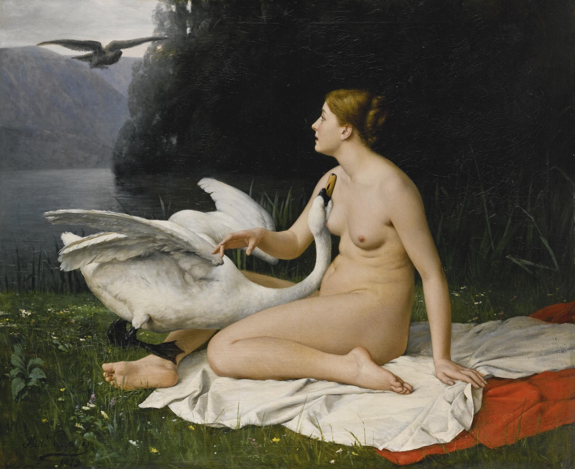 Paul Lazerges - Frenleda And The Swan