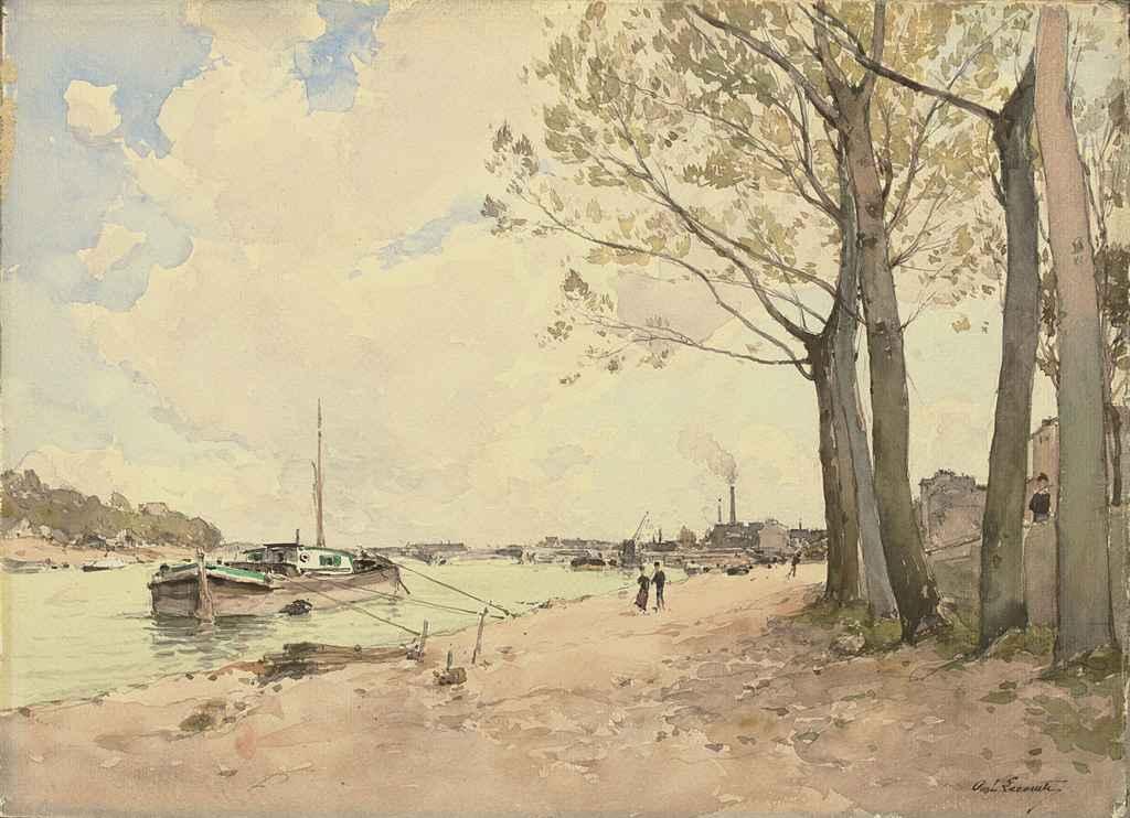 Paul Lecomte - Le Quai de Bercy, Paris