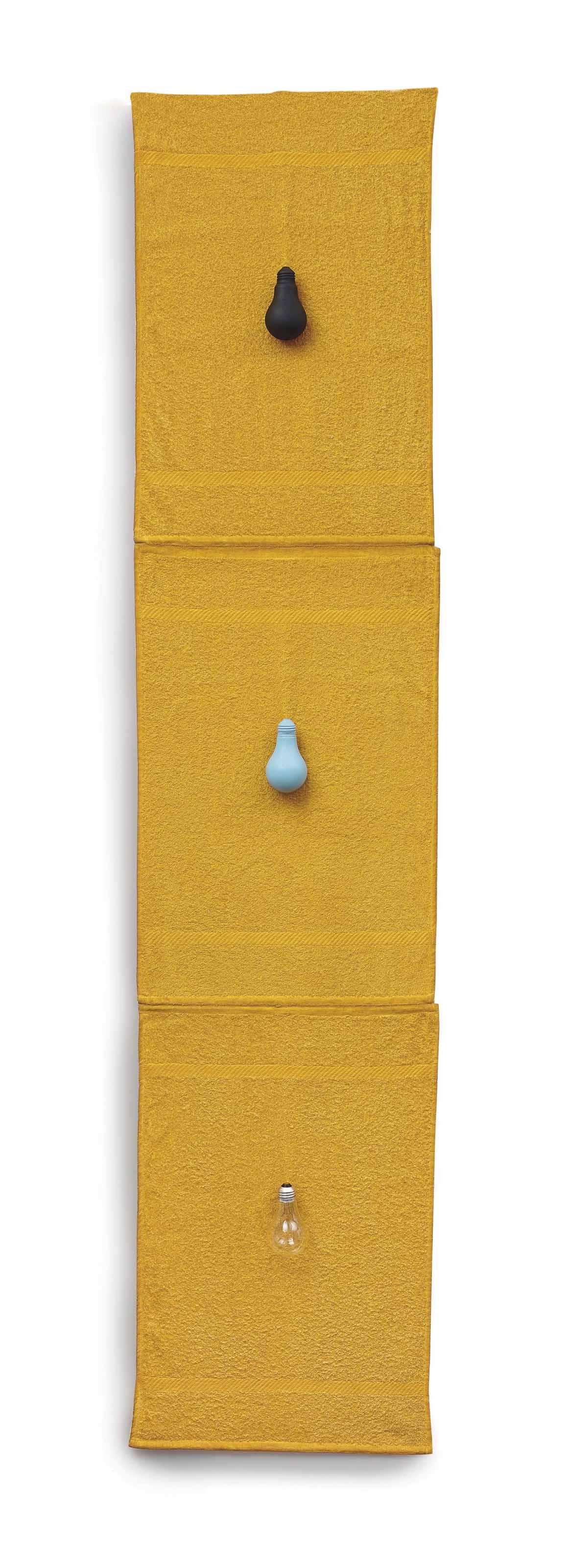 Paul Lee - Untitled (Hand Towels With Bulbs)