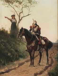 Paul Lèon Jazet - Dragon lost on the way