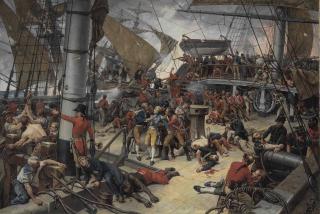 Paul Léon Jazet - The Death of Lord Nelson