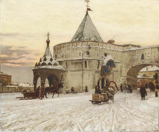 Paul Louis Bouchard - Old Moscow