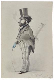 Paul-Louis-Léger Chardin - Caricature Of Giuseppe Verdi