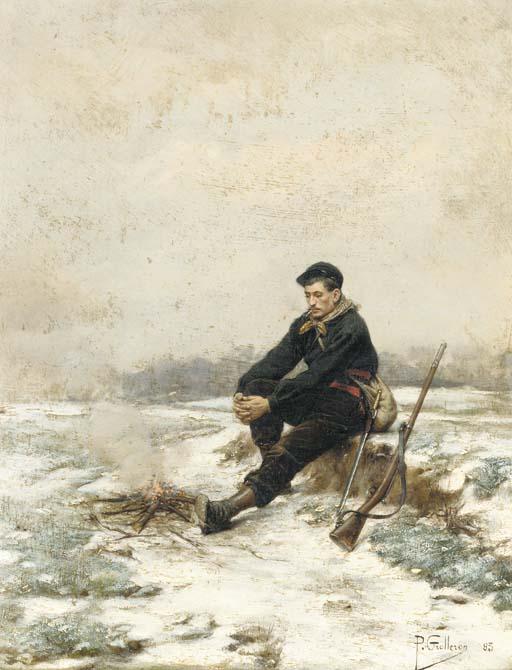 Paul-Louis-Narcisse Grolleron - A break from the cold