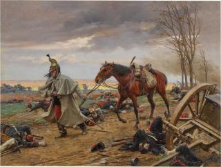 Paul Louis Narcisse Grolleron - Après la bataille (Waterloo)