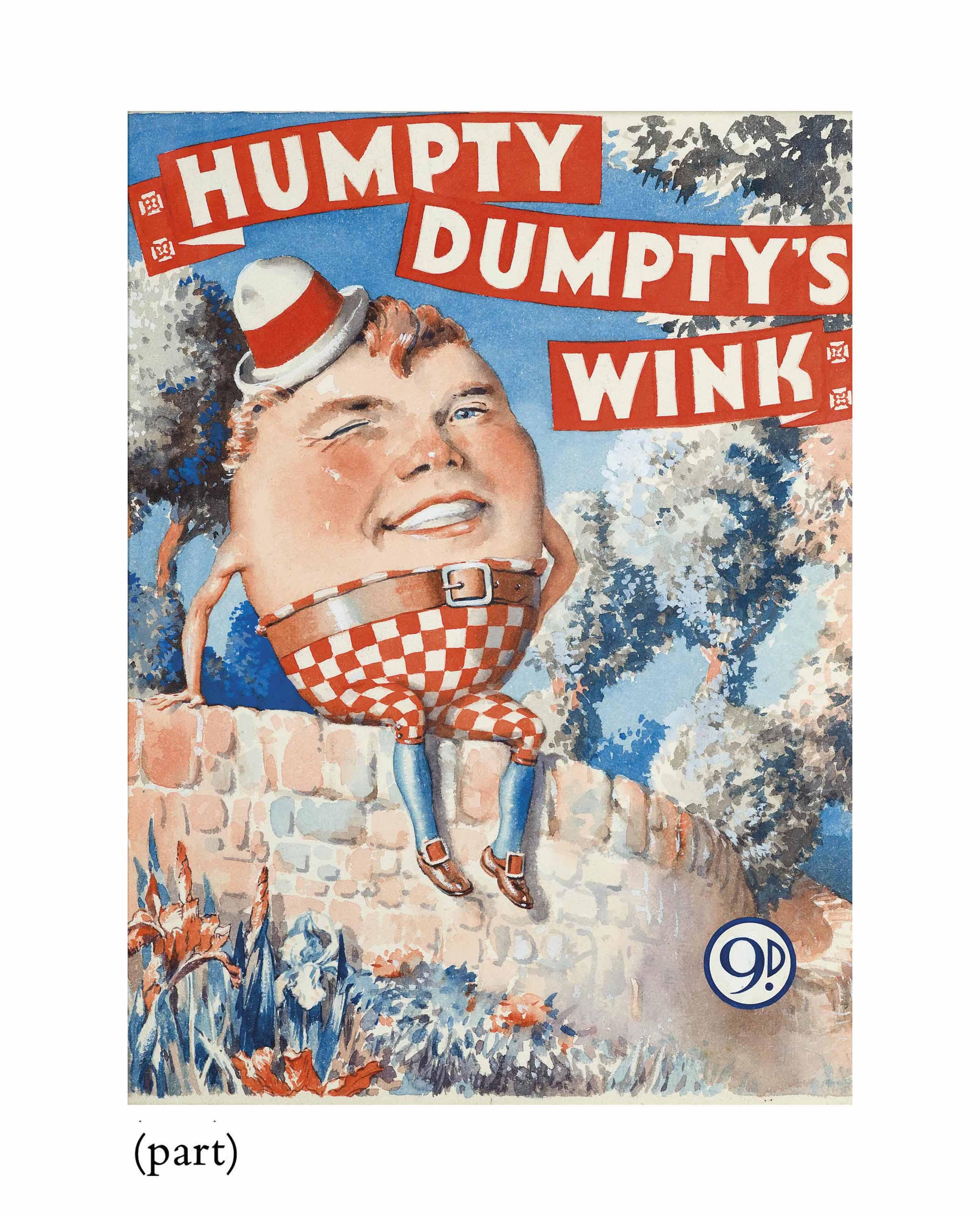 Paul Lucien Dessau - Illustrations for Humpty Dumpty\'s Wink