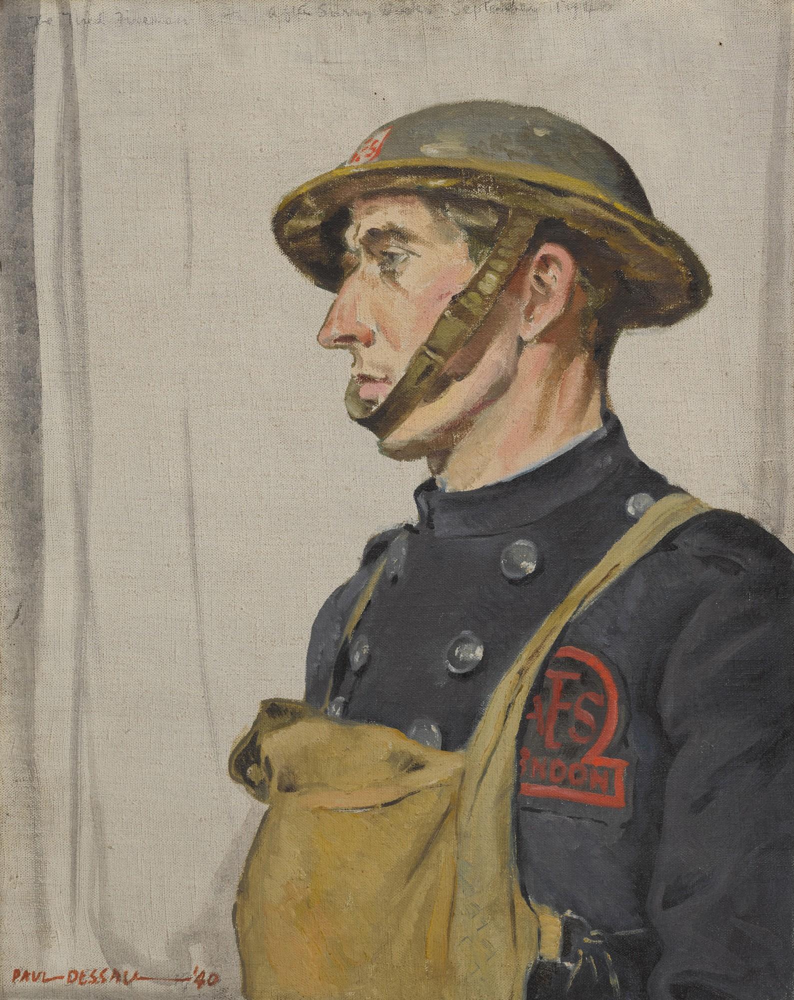 Paul Lucien Dessau - Self-Portrait