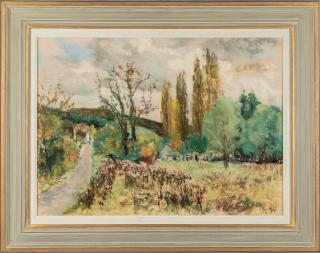 Paul Lucien Maze - French rural landscape