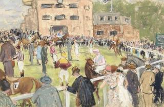 Paul Lucien Maze - In The Paddock