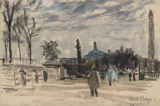 Paul Lucien Maze - Jardin des Tuileries, Paris