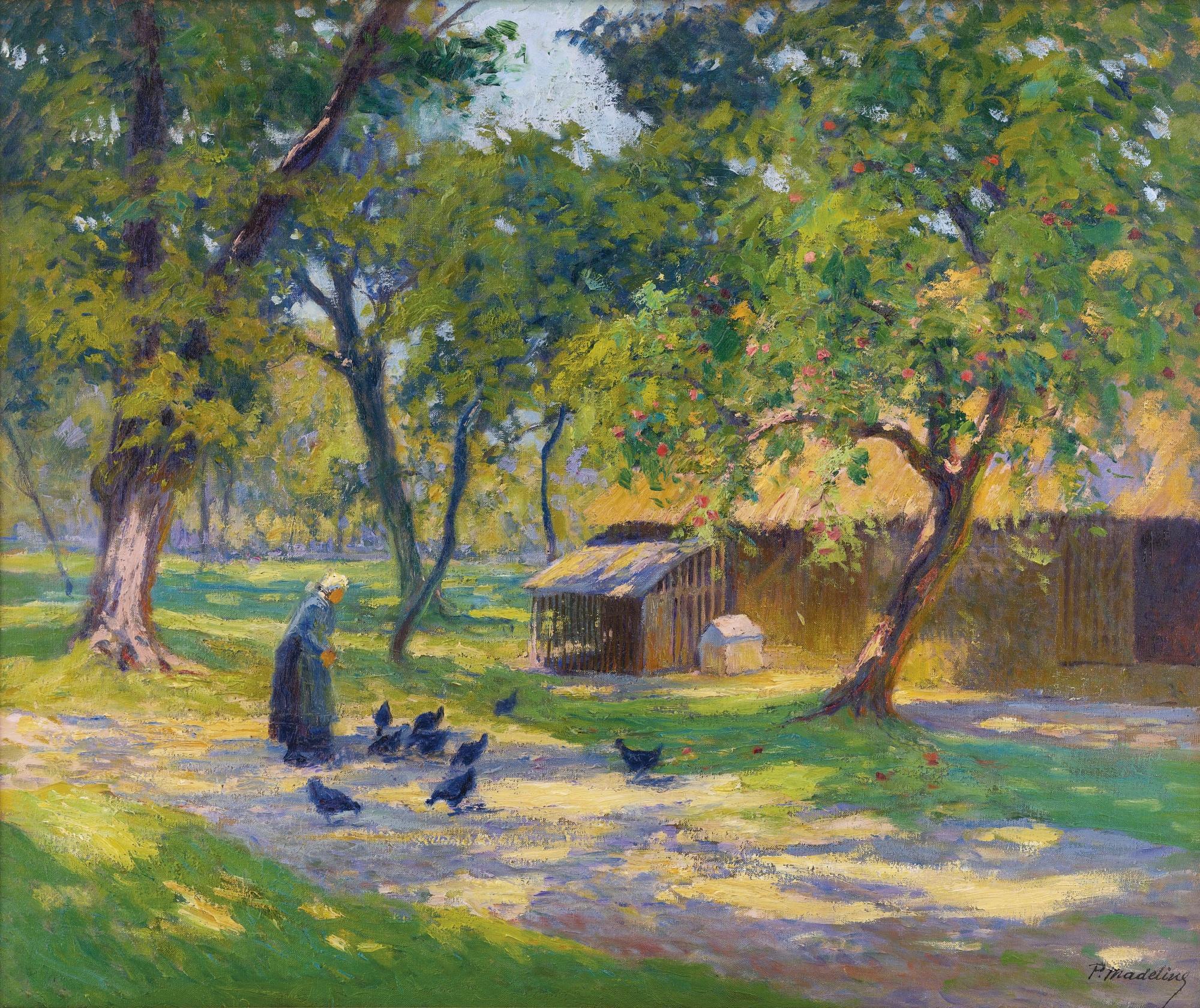 Paul Madeline - Cour De Ferme