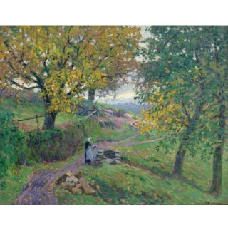 Paul Madeline - Lavandière En Creuse