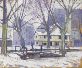 Paul Madeline - Neige À Colmar