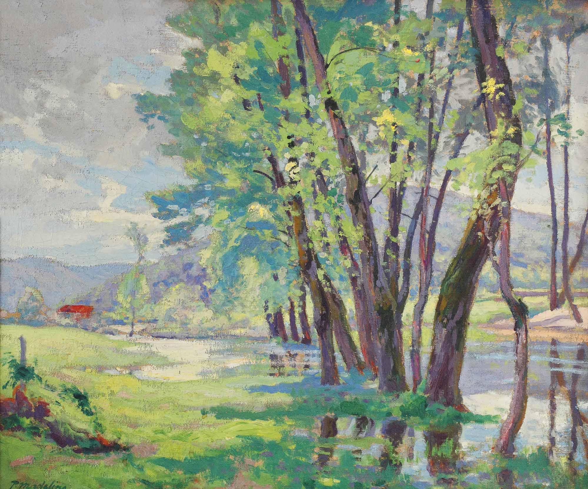 Paul Madeline - Trees In A Landscape