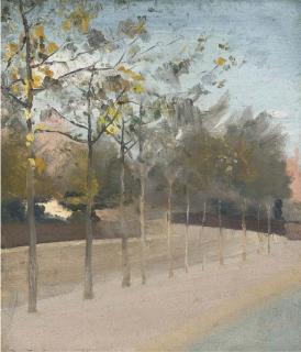 Paul Maitland - Chelsea Embankment, Plane Trees