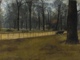 Paul Maitland - The Long Walk, Kensington Gardens, near Witby Hill Gate