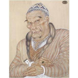 Paul Mak - Portrait Of A Man In Oriental Dress