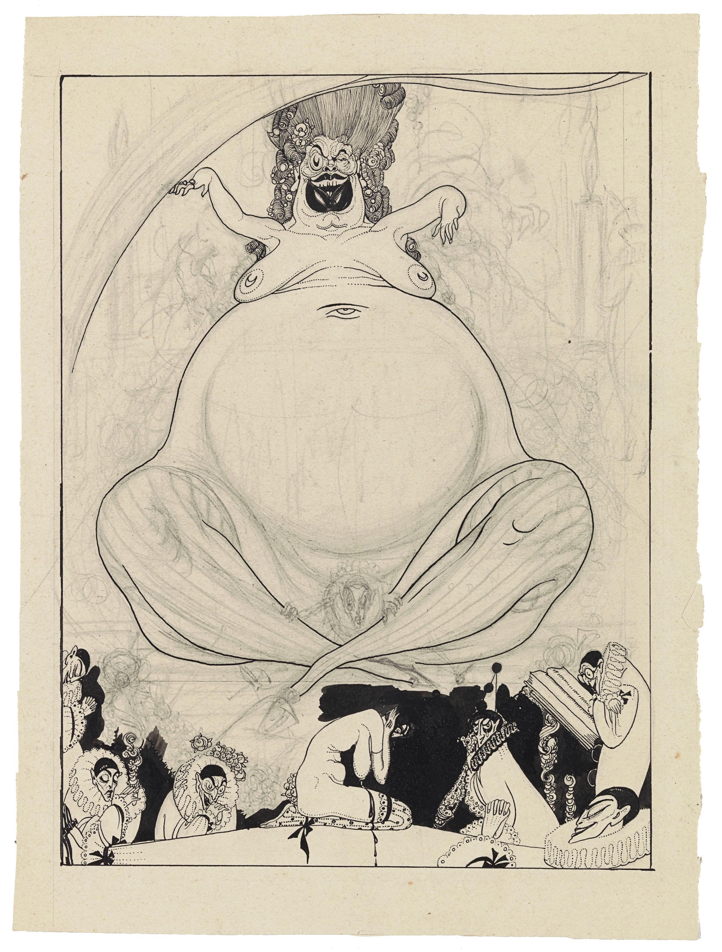 Paul Mak - Two illustrations from E.T.A. Hoffmann\'s \'The Golden Pot\'