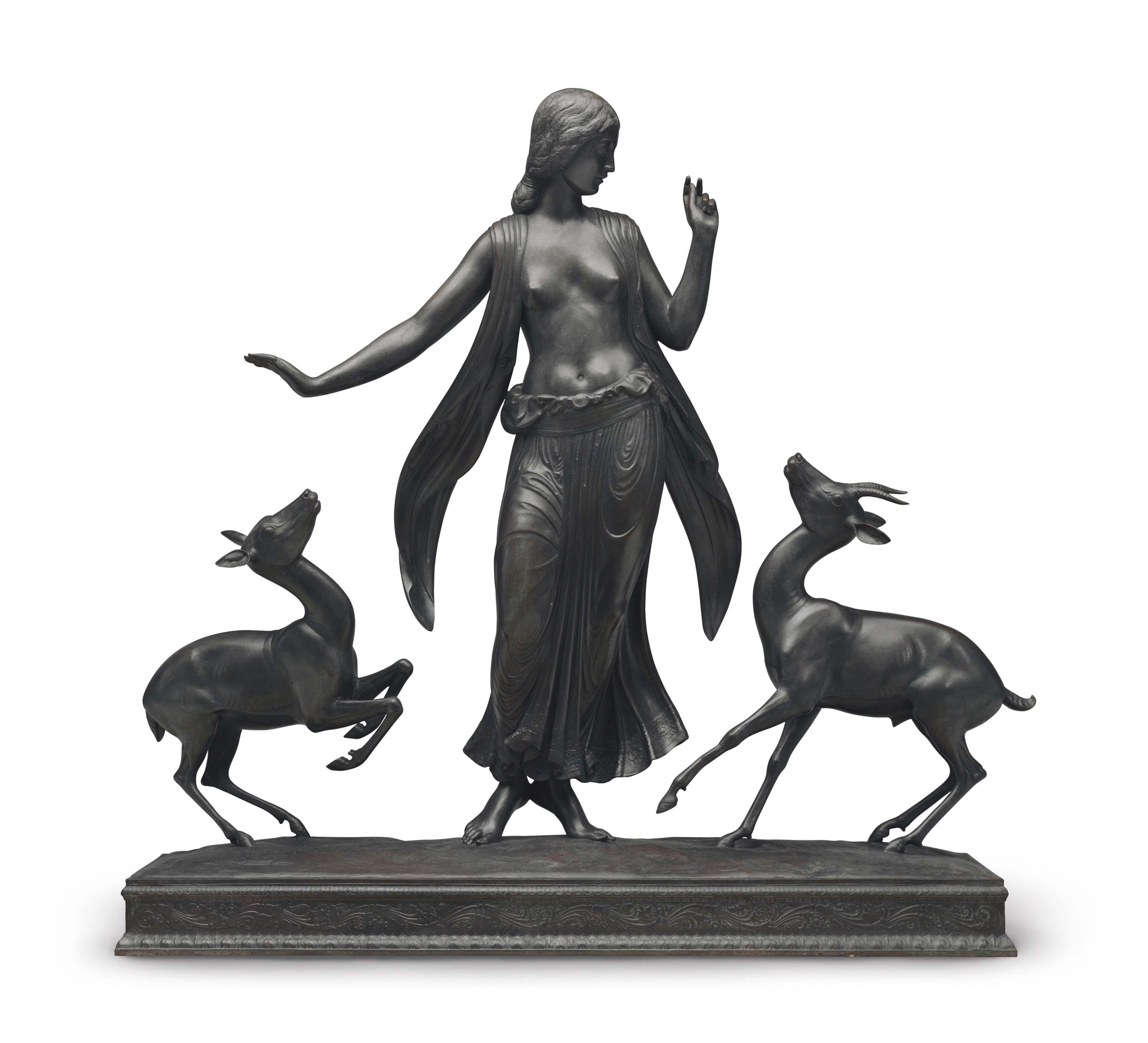 Paul Manship - Dancer and Gazelles