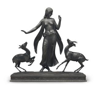 Paul Manship - Dancer and Gazelles