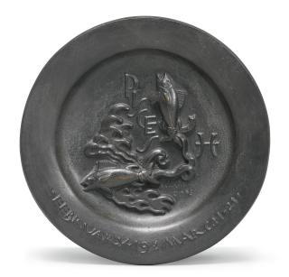 Paul Manship - Pisces: A Bronze Ashtray
