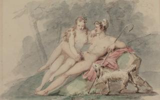 Paul-Marc-Joseph Chenavard - A Phrygian Idyll