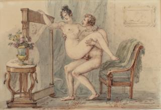 Paul-Marc-Joseph Chenavard - Amorous Reflections