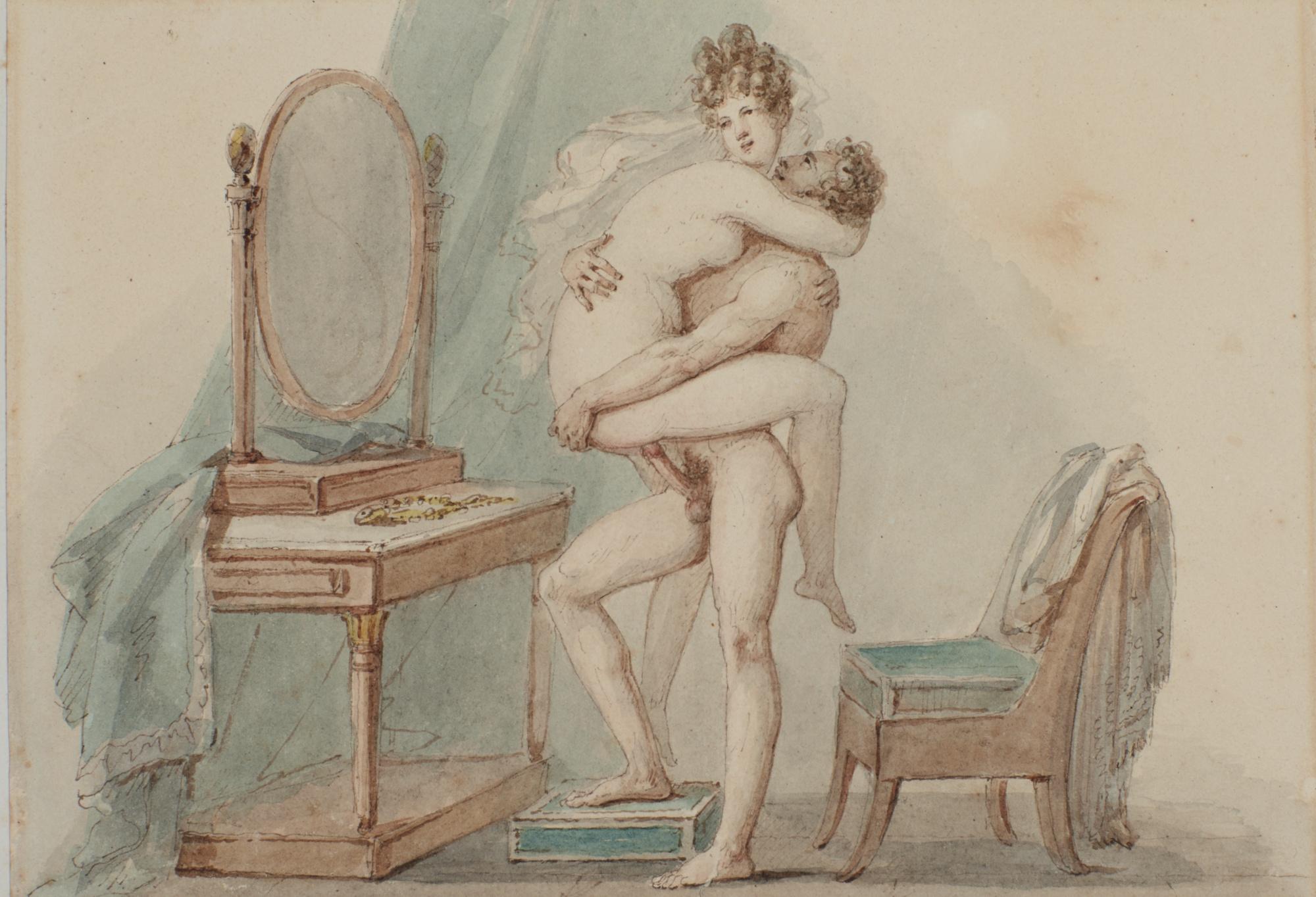 Paul-Marc-Joseph Chenavard - Amorous Reflections