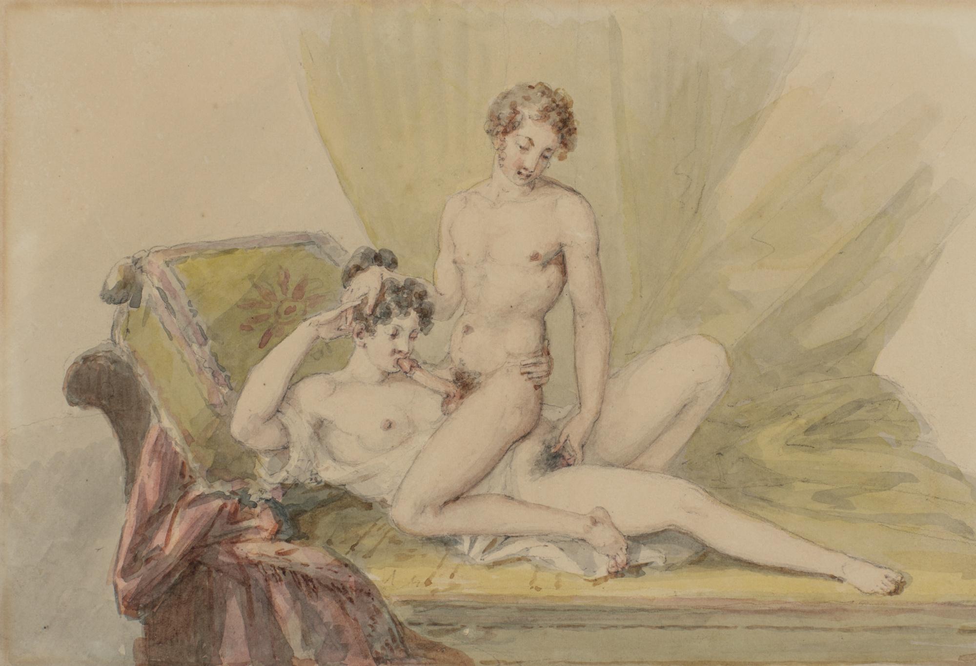 Paul-Marc-Joseph Chenavard - An Intimate Encounter