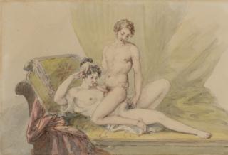 Paul-Marc-Joseph Chenavard - An Intimate Encounter