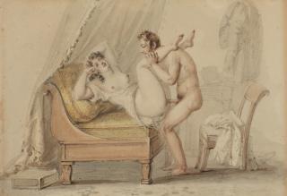 Paul-Marc-Joseph Chenavard - Head Over Heels