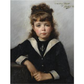 Paul Mathey - French fille En Matelot 