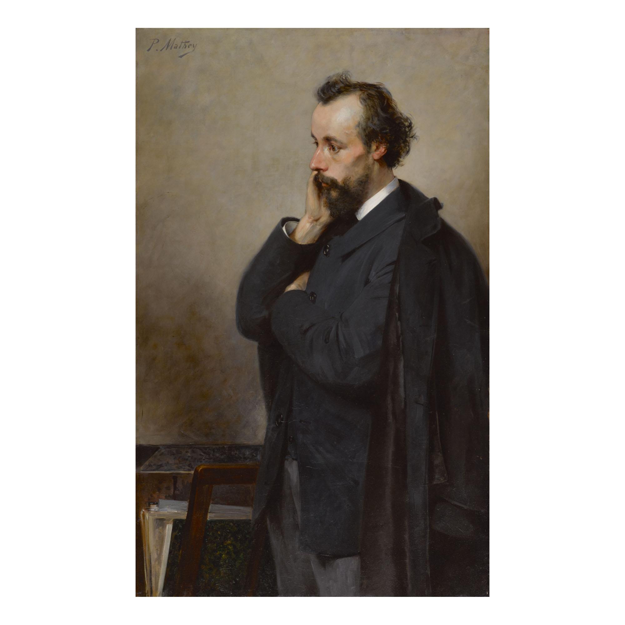 Paul Mathey - Portrait Of Löys-Henri Delteil