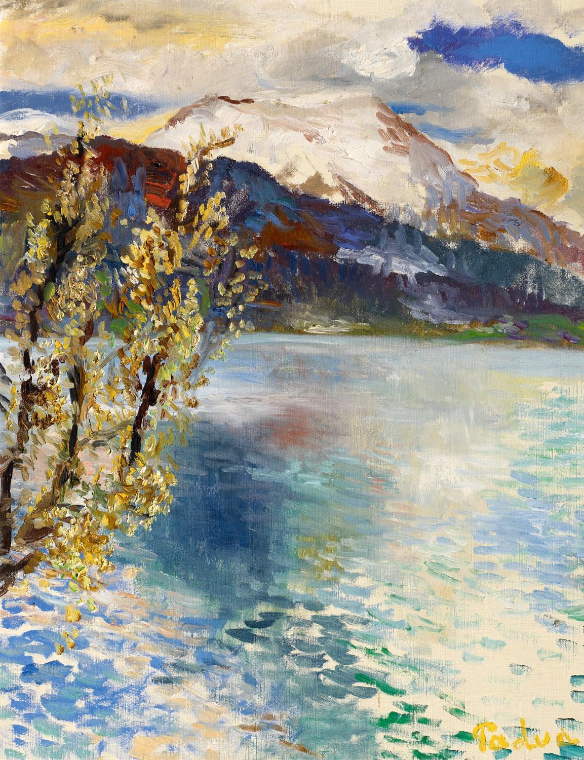 Paul Mathias Padua - Herbstliche Seenlandschaft